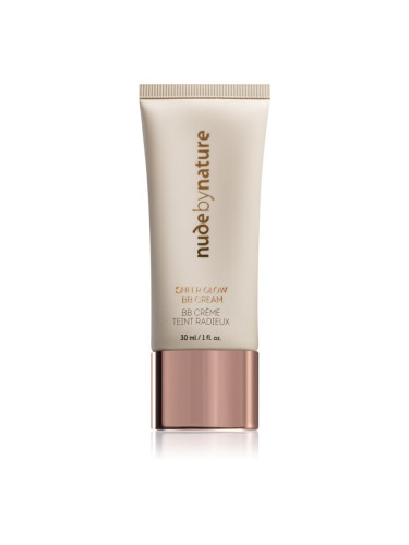 Nude by Nature Sheer Glow BB Cream oсвежаващ BB крем цвят 02 Soft Sand 30 мл.