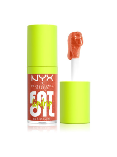 NYX Professional Makeup Fat Oil Lip Drip масло от нар цвят 06 Follow Back 4,8 мл.