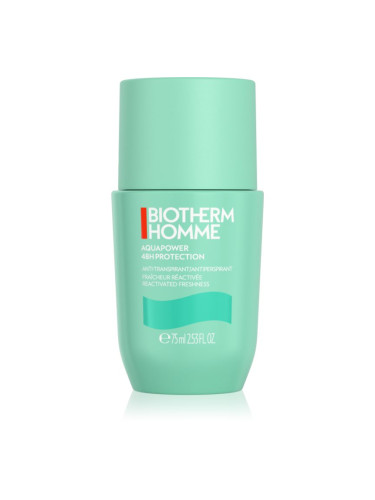 Biotherm Homme Aquapower 48H Protection антиперспирант с охлаждащ ефект 75 мл.