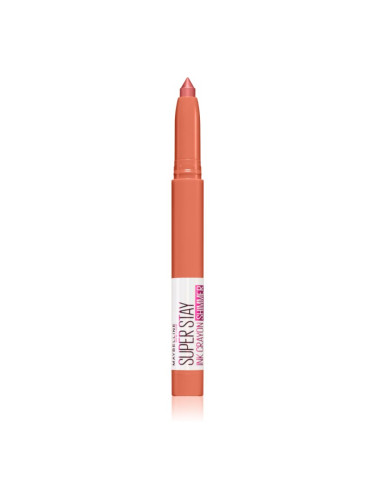 MAYBELLINE NEW YORK SuperStay Ink Crayon Birthday Edition стик-червило с блясък цвят 190 Blow the Candle 1.5 гр.