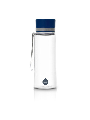 Equa Plain бутилка за вода боя Blue 600 мл.
