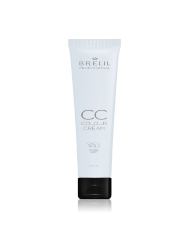 Brelil Professional CC Colour Cream оцветяващ крем за всички видове коса цвят Pearl Grey 150 мл.