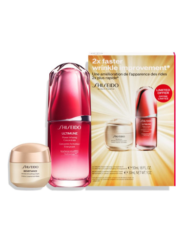 Shiseido Benefiance Wrinkle Smoothing Cream подаръчен комплект (против бръчки)