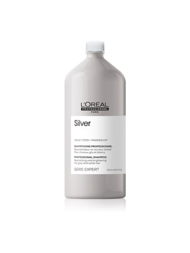 L’Oréal Professionnel Serie Expert Silver сребърен шампоан за сива коса 1500 мл.