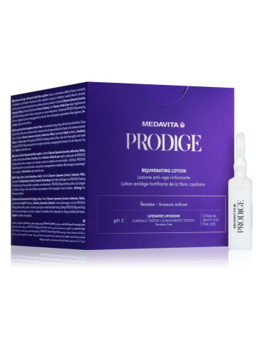 Medavita Prodige Rejuvenating Lotion грижа без отмиване за кожата на главата с подмладяващ ефект 12x10 мл.