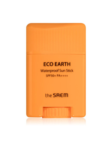 The Saem Eco Earth Waterproof водоустойчив крем за лице за изкуствен тен в стик SPF 50+ 17 гр.