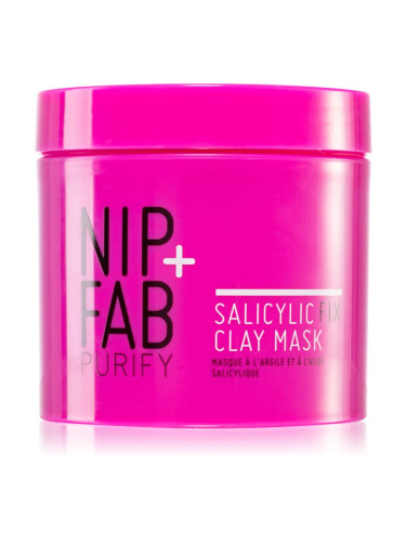 NIP+FAB Salicylic Fix маска с глина за лице 170 мл.