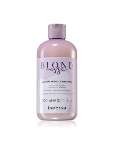 Inebrya BLONDesse Blonde Miracle Shampoo почистващ детоксикиращ шампоан за руса коса 300 мл.