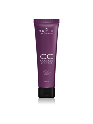 Brelil Professional CC Colour Cream оцветяващ крем за всички видове коса цвят Plum Purple 150 мл.
