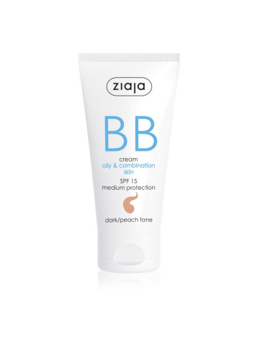 Ziaja BB Cream BB крем против несъвършенствата на кожата цвят Dark Peach 50 мл.