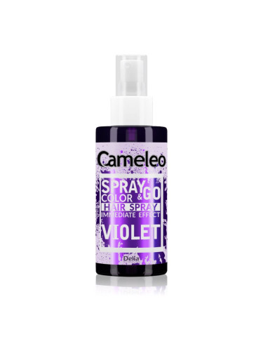 Delia Cosmetics Cameleo Spray & Go тониращ спрей за коса цвят Violet 150 мл.