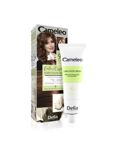 Delia Cosmetics Cameleo Color Essence боя за коса в туба цвят 6.3 Golden Chestnut 75 гр.