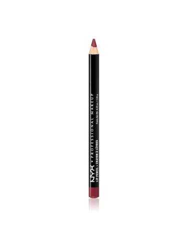 NYX Professional Makeup Slim Lip Pencil прецизен молив за устни цвят Plush Red 1 гр.