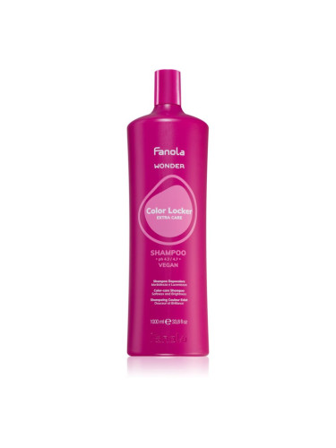 Fanola Wonder Color Locker Extra Care Shampoo озаряващ и подсилващ шампоан за боядисана коса 1000 мл.