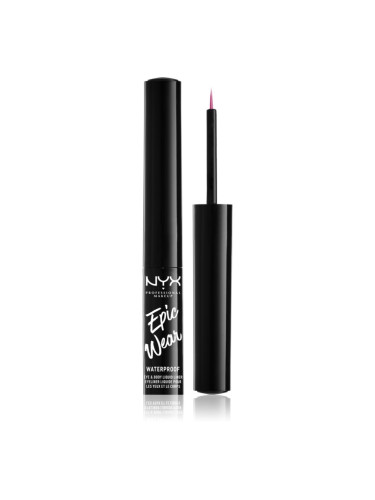 NYX Professional Makeup Epic Wear Metallic Liquid Liner дълготрайна гел очна линия цвят 08 Fucshia Metal 3,5 мл.