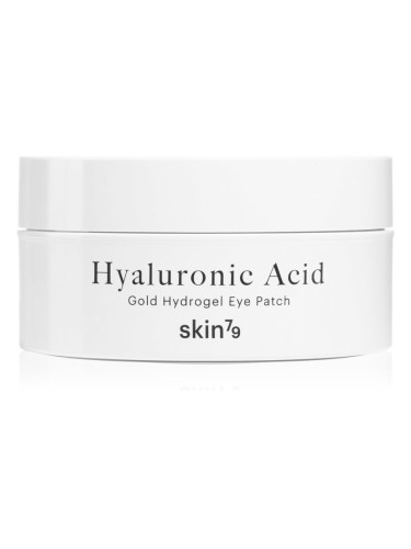 Skin79 24k Gold Hyaluronic Acid хидрогелова маска за зоната около очите с хиалуронова киселина 60 бр.