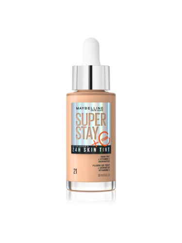 MAYBELLINE NEW YORK SuperStay Vitamin C Skin Tint серум да уеднакви цвета на кожата цвят 21 30 мл.