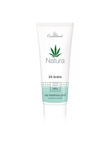 Cannaderm Natura Cream for Oily Skin дневен и нощен крем за мазна кожа 75 гр.