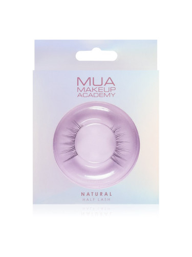 MUA Makeup Academy Half Lash Natural изкуствени мигли 2 бр.