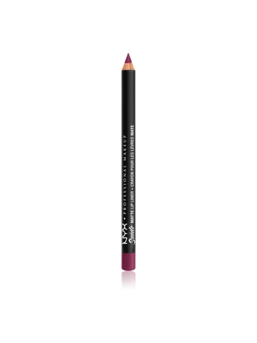 NYX Professional Makeup Suede Matte  Lip Liner матиран молив за устни цвят 58 Girl, Bye 1 гр.
