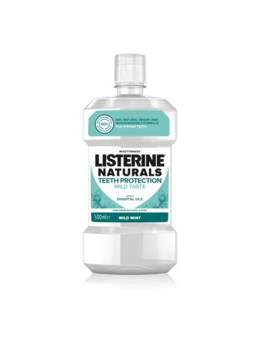 Listerine Naturals Teeth Protection вода за уста 500 мл.