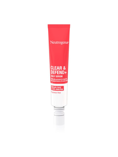 Neutrogena Clear & Defend+ серум за лице против акне 30 мл.