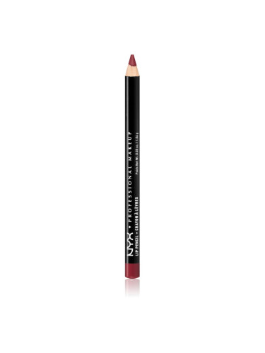 NYX Professional Makeup Slim Lip Pencil прецизен молив за устни цвят 817 Hot Red 1 гр.