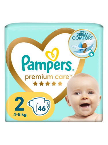 Pampers Premium Care Size 2 еднократни пелени 4-8kg 46 бр.