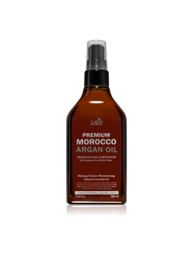 La'dor Premium Morocco Argan Oil хидратиращо и подхранващо масло за коса 100 мл.