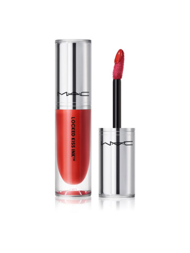 MAC Cosmetics Locked Kiss Ink 24HR Lipcolour дълготрайно матово течно червило цвят Vicious 4 мл.