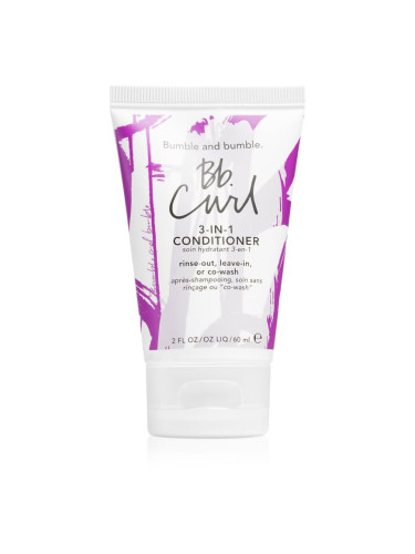 Bumble and bumble Bb. Curl 3-in-1 Conditioner хидратиращ балсам за чуплива и къдрава коса 60 мл.