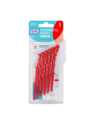 TePe Angle Size 2 четки за междузъбно пространство 0,5 mm 6 бр.