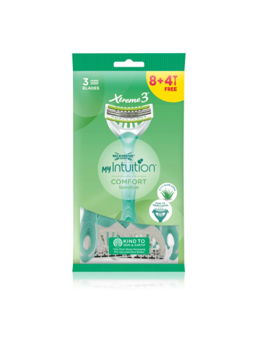 Wilkinson Sword Xtreme 3 Comfort Sensitive самобръсначки за еднократна употреба 12 бр.