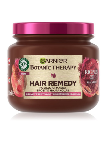 Garnier Botanic Therapy Hair Remedy подсливаща маска за слаба, склонна към оредяване коса 340 мл.