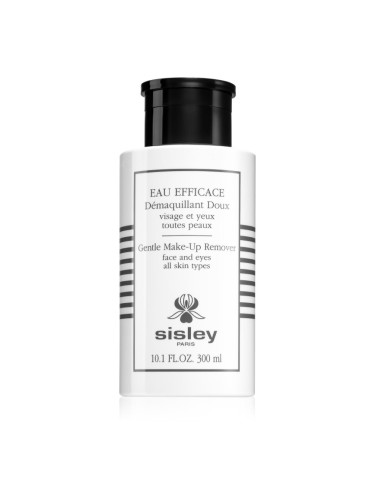 Sisley Eau Efficace Gentle Eye Makeup Remover Face and Eye нежна мицеларна вода за зоната на лицето и очите 300 мл.