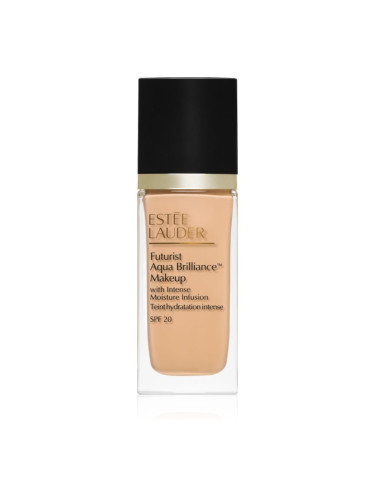 Estée Lauder Futurist Aqua Brilliance™ Makeup SPF 20 хидратиращ фон дьо тен цвят 1W0 Warm Porcelain 30 мл.