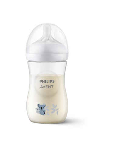 Philips Avent Natural Response 1 m+ бебешко шише Koala 260 мл.