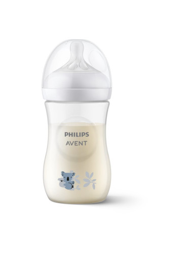 Philips Avent Natural Response SCY903/67 бебешко шише 3-6 m Koala 260 мл.