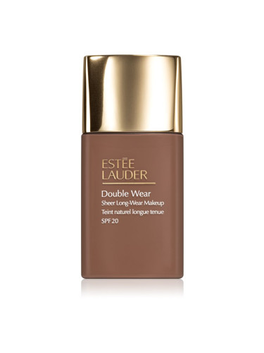 Estée Lauder Double Wear Sheer Long-Wear Makeup SPF 20 лек матиращ фон дьо тен SPF 20 цвят 8N1 Espresso 30 мл.