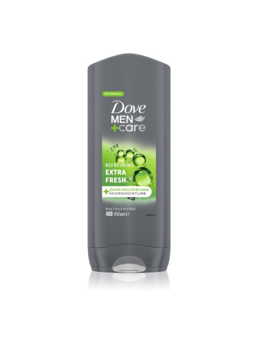 Dove Men+Care Extra Fresh душ гел за тяло и лице 400 мл.