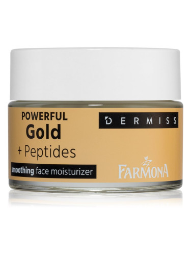 Farmona Dermiss Powerful Gold + Peptides хидратиращ и изглаждащ крем за лице 50 мл.