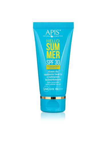 Apis Natural Cosmetics Hello Summer слънцезащитен крем за лице SPF 30 50 мл.