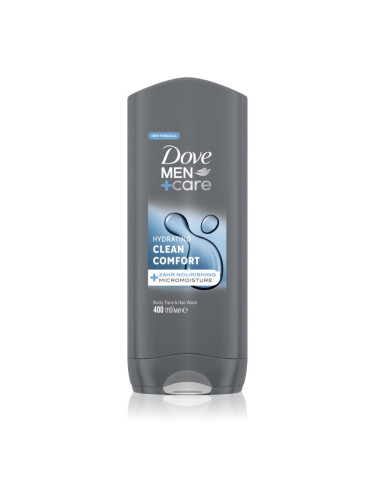 Dove Men+Care Clean Comfort душ-гел за мъже 400 мл.