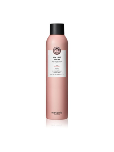 Maria Nila Volume Spray лак за коса със силна фиксация без сулфати Finishing Spray 300 мл.