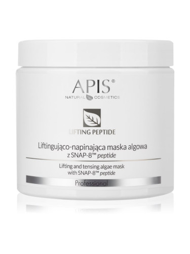 Apis Natural Cosmetics Lifting Peptide SNAP-8™ Стягаща маска против бръчки с пептиди 200 гр.
