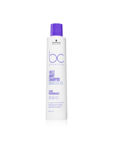 Schwarzkopf Professional BC Bonacure Frizz Away Shampoo шампоан за непокорна коса 250 мл.