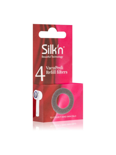 Silk'n VacuPedi Refill Filters резервни филтри за електрическа пила за пети 4 бр.