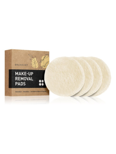 BrushArt Home Salon Make-up removal pads тампони за почистване на грим Cream