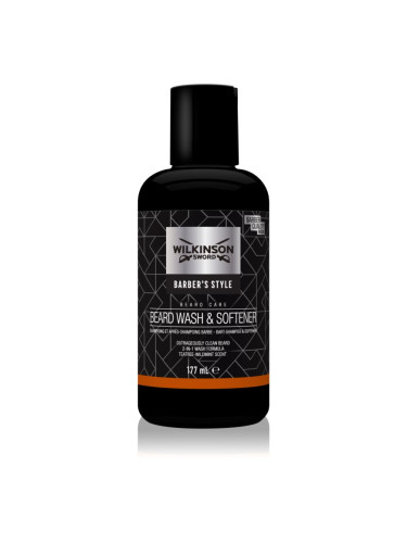 Wilkinson Sword Barbers Style Beard Wash & Softener шампоан за брада 177 мл.