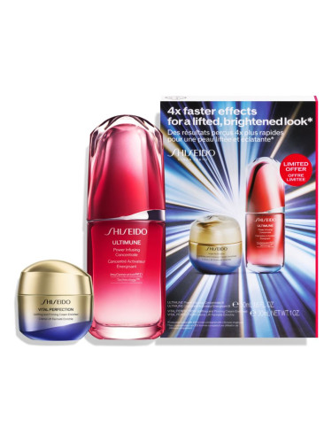 Shiseido Vital Perfection Uplifting & Firming Cream подаръчен комплект (с лифтинг ефект)